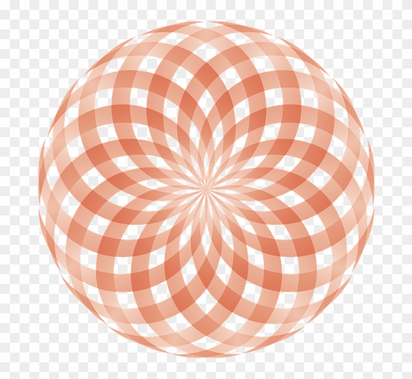 Object, Pattern, Design, Structure, Abstract - Flower Spiral Clipart #1660825