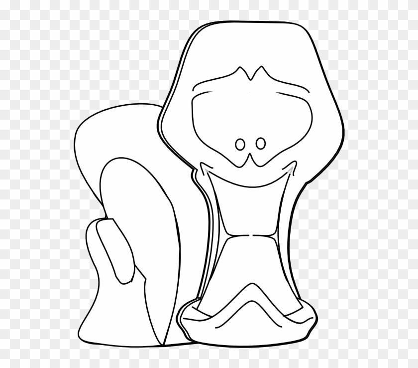 Worm 11 Black White Line Art Coloring Book Colouring - Line Art Clipart