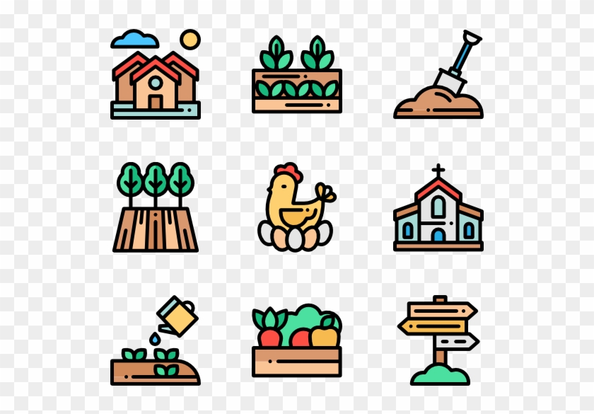 In The Village - Daily Routine Icon Png Clipart #1661119