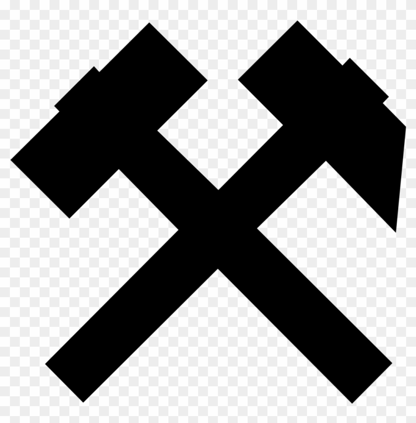 1062 X 1024 6 - Mining Symbol Clipart