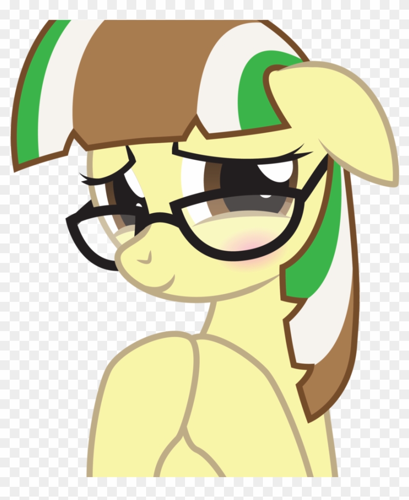 Lightning Stripe, Blushing, Brown, Brown Eyes, Cute, - Cartoon Clipart