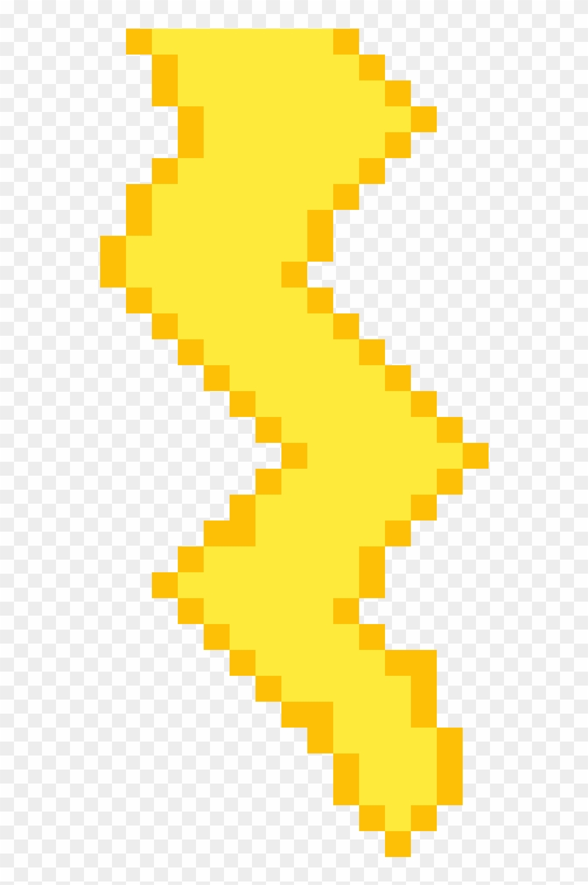 Lightning - Plain Profile Clipart