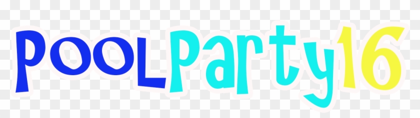 Pool Party - Letrero Pool Party Clipart