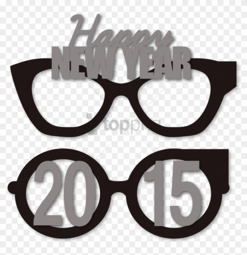 Free Png New Years Glasses Png Image With Transparent Clipart #1662309