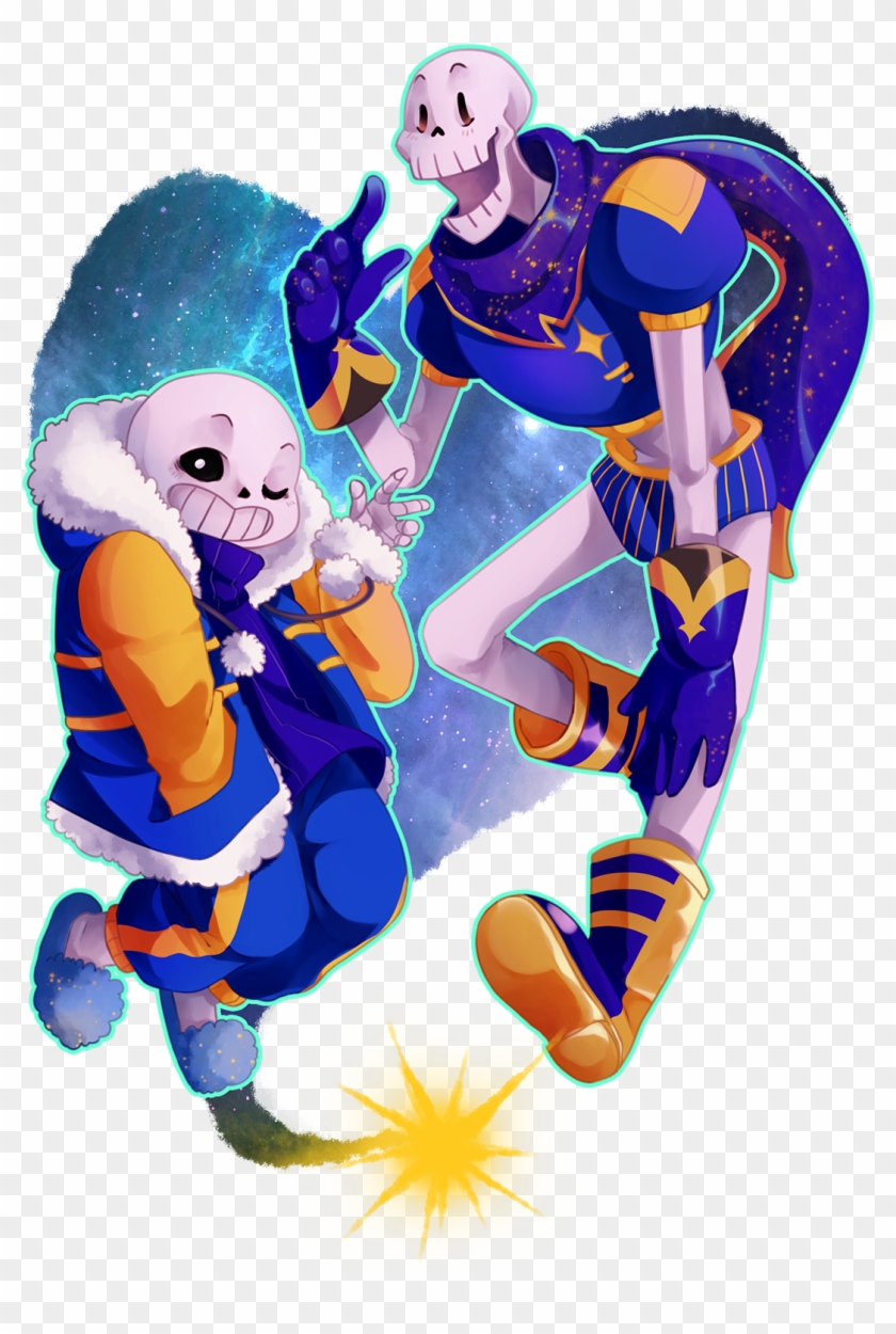 Sans And Papyrus - Outertale Sans Clipart