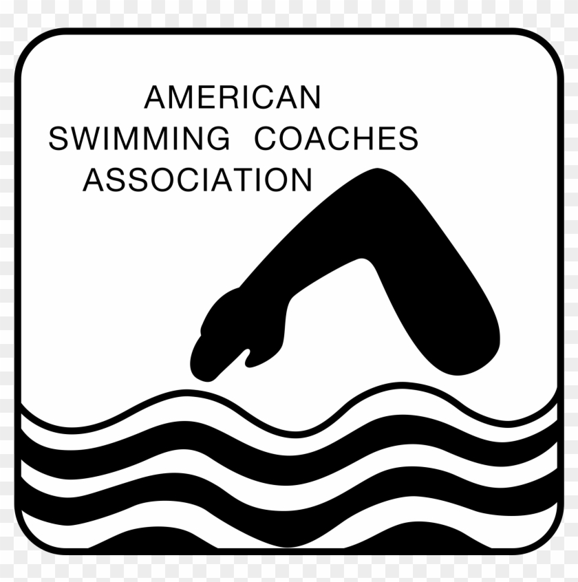 American Swimming Coaches Association 01 Logo Png Transparent - Swimming Vector Clipart #1662643