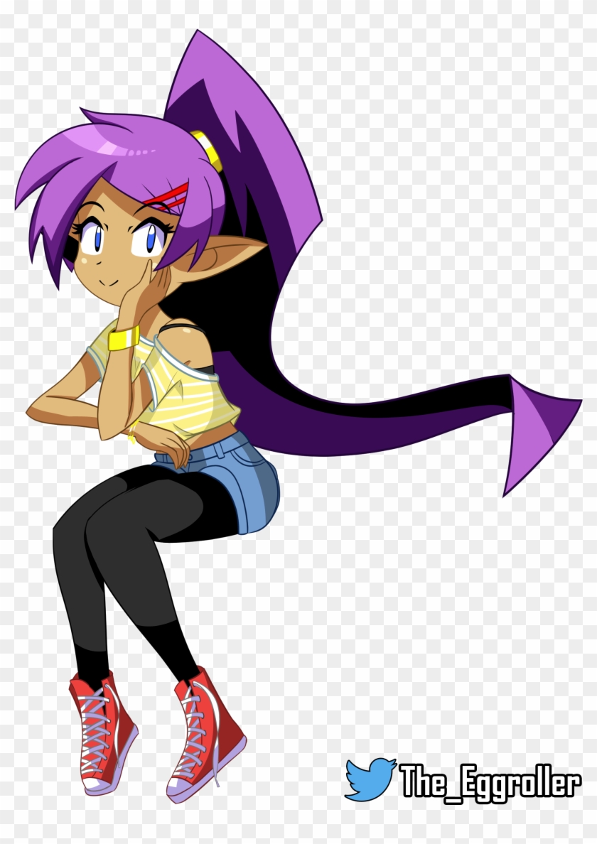 Shantae - Cartoon Clipart #1663255