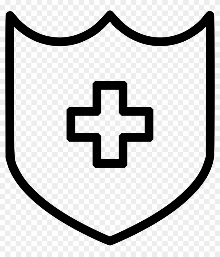 Medical Cross Png - Hospital Bed Line Icon Clipart #1663698