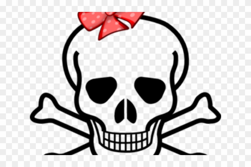 Popular Cliparts Page Dumielauxepices Net Bow - Skull And Crossbones - Png Download #1663850
