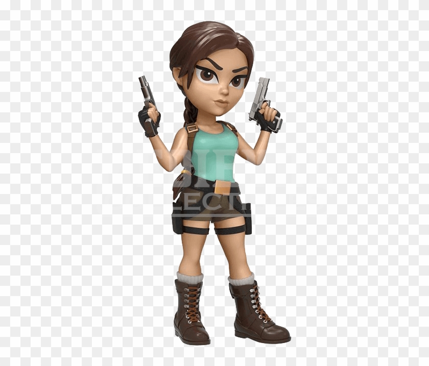 Tomb Raider Lara Croft Rock Candy Figure - Funko Rock Candy Lara Croft Clipart #1663901