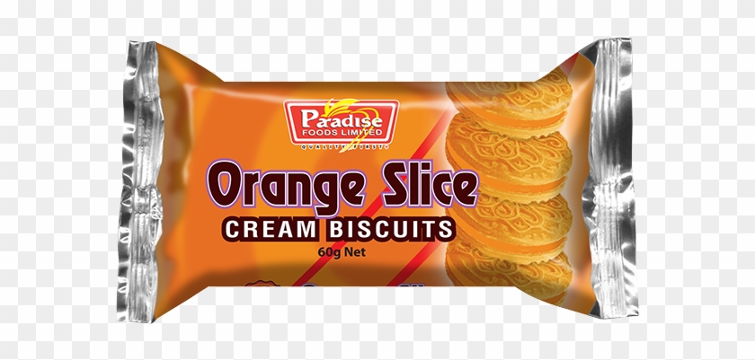 Orange Slice Cream 60g - Sandwich Cookies Clipart