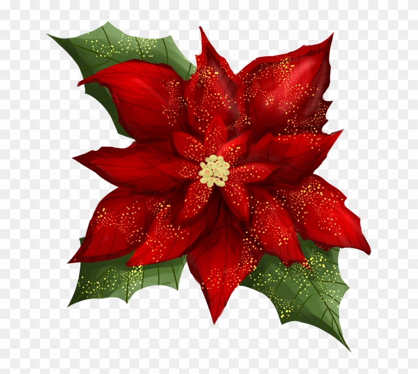 3z2ytof - Corner Poinsettia Transparent Clipart #1663984