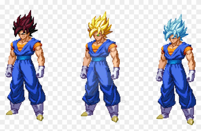 Vegito Pixel Pictures To Pin On Pinterest Clipart