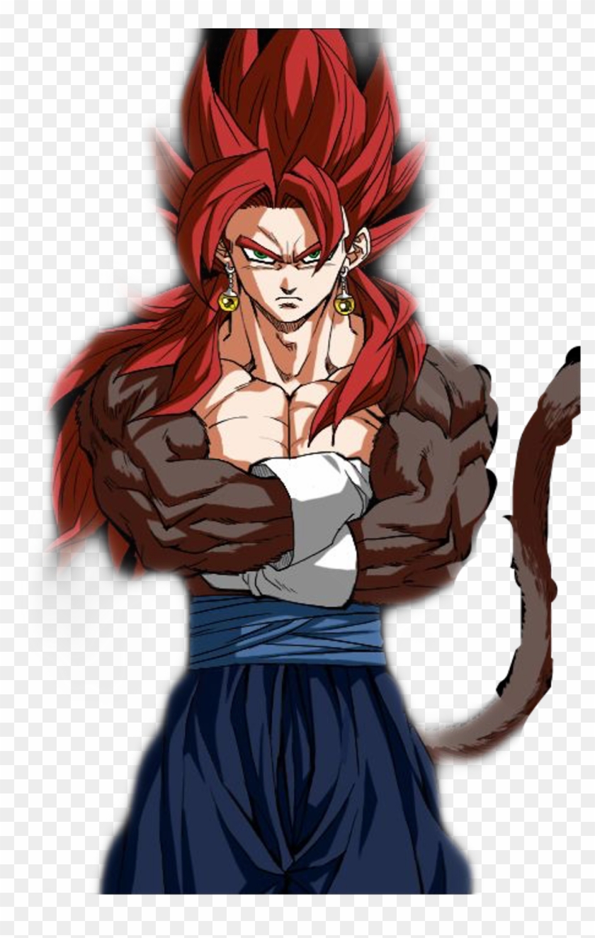 Vegito Sticker - Dragon Ball Z Ssj4 Vegito Clipart