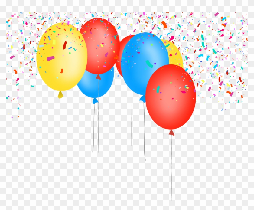 Scballoons Mydrawing Balloon Confetti Party Clipart