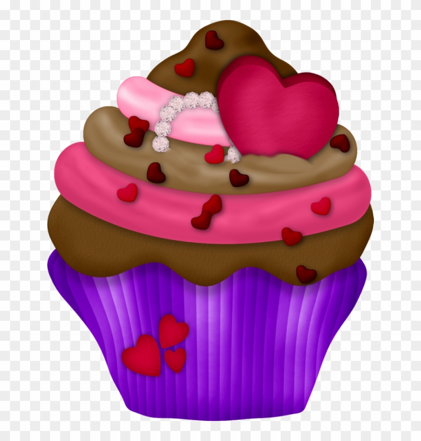 652 X 800 2 - Sweets Clipart Cupcake Png Transparent Png #1665112