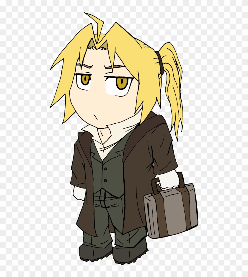 Fullmetal Alchemist Chibi Photo - Cartoon Clipart