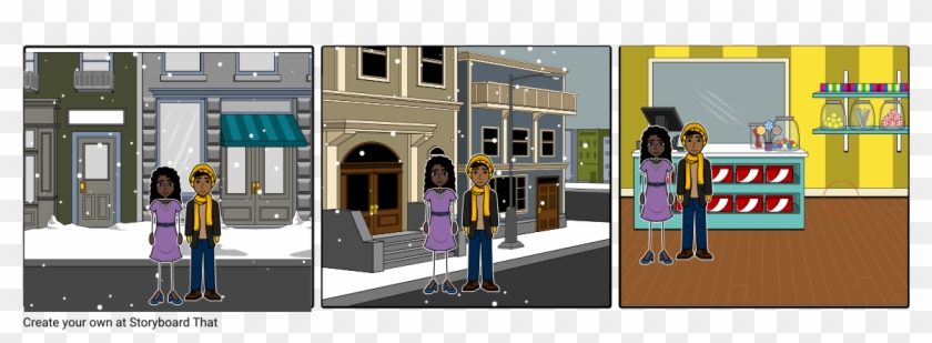 Gary Soto's Oranges - Cartoon Clipart