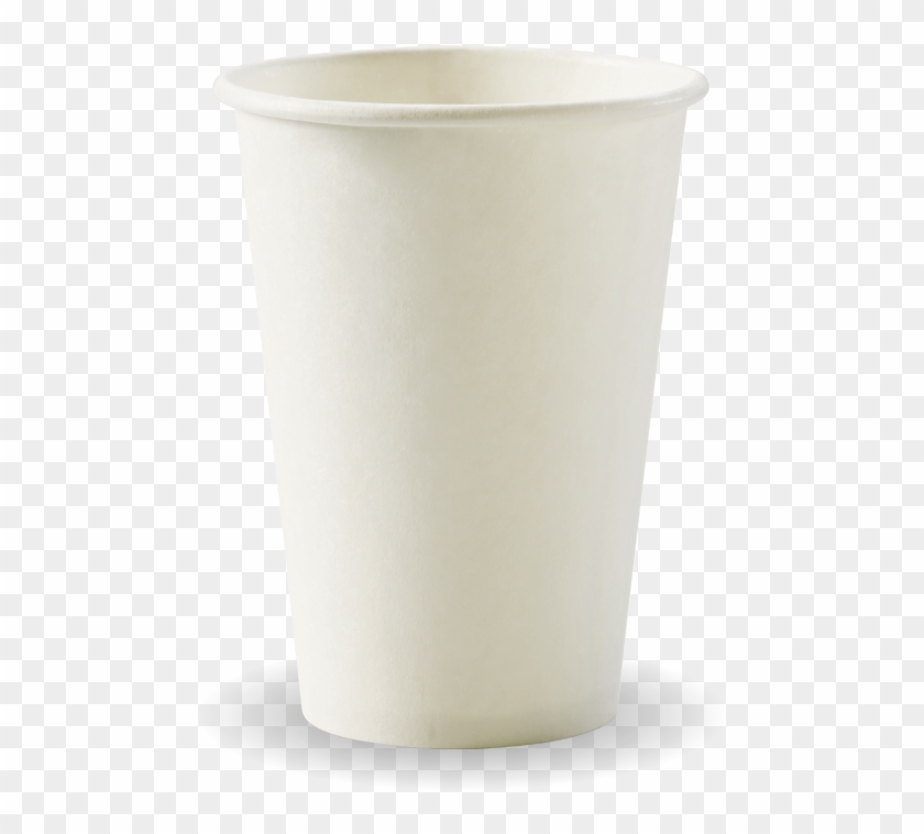 10oz White Biocupbc-10w - Flowerpot Clipart
