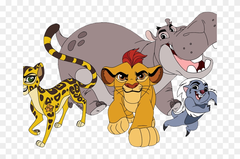 Lion Guard - Lion Guard Characters Clipart