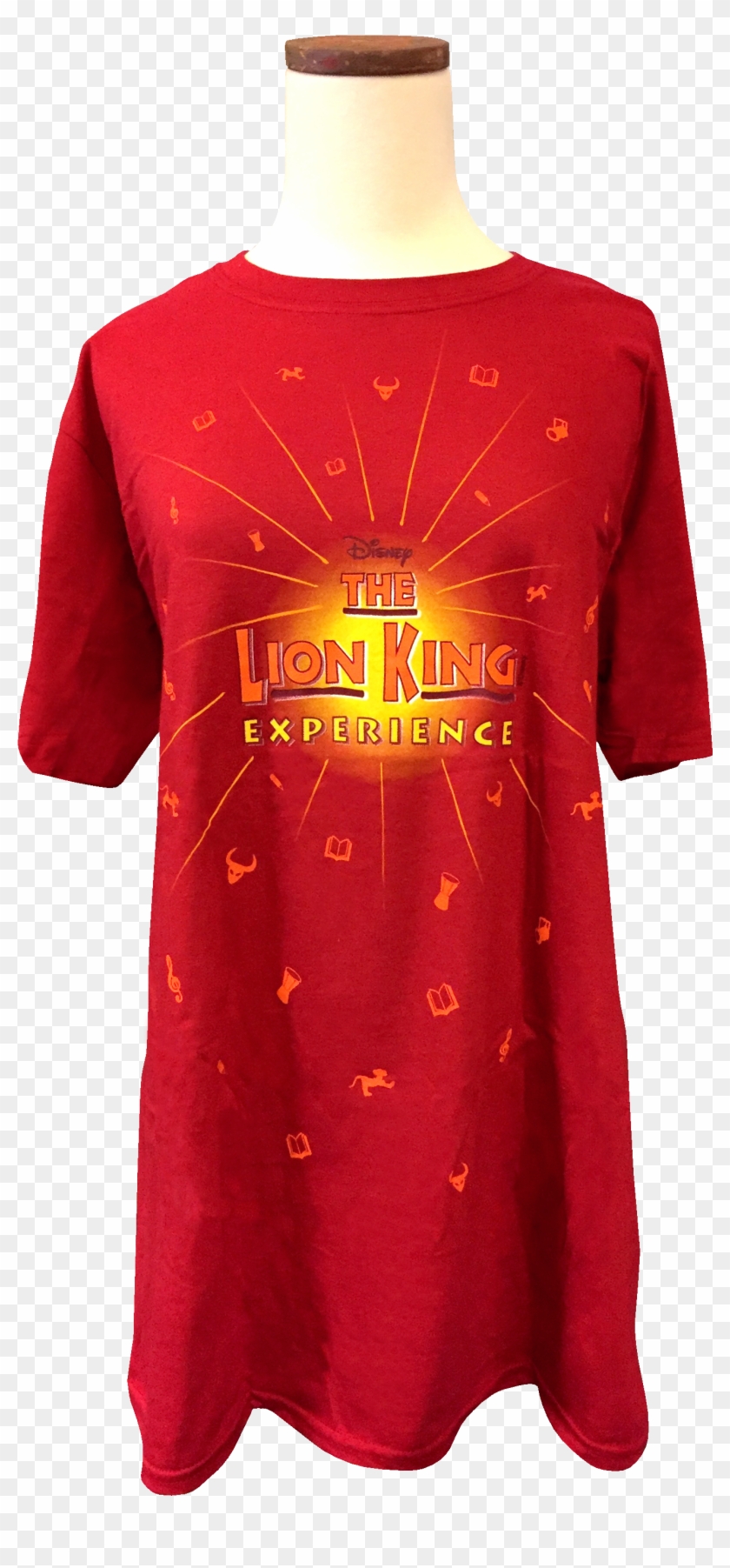 The Official Lion King Experience Logo T Shirt For - Active Shirt Clipart