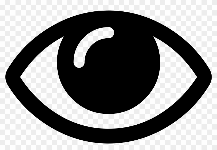 Eye Png Svg Black And White Library - Eye Password Png Icon Clipart #1666105