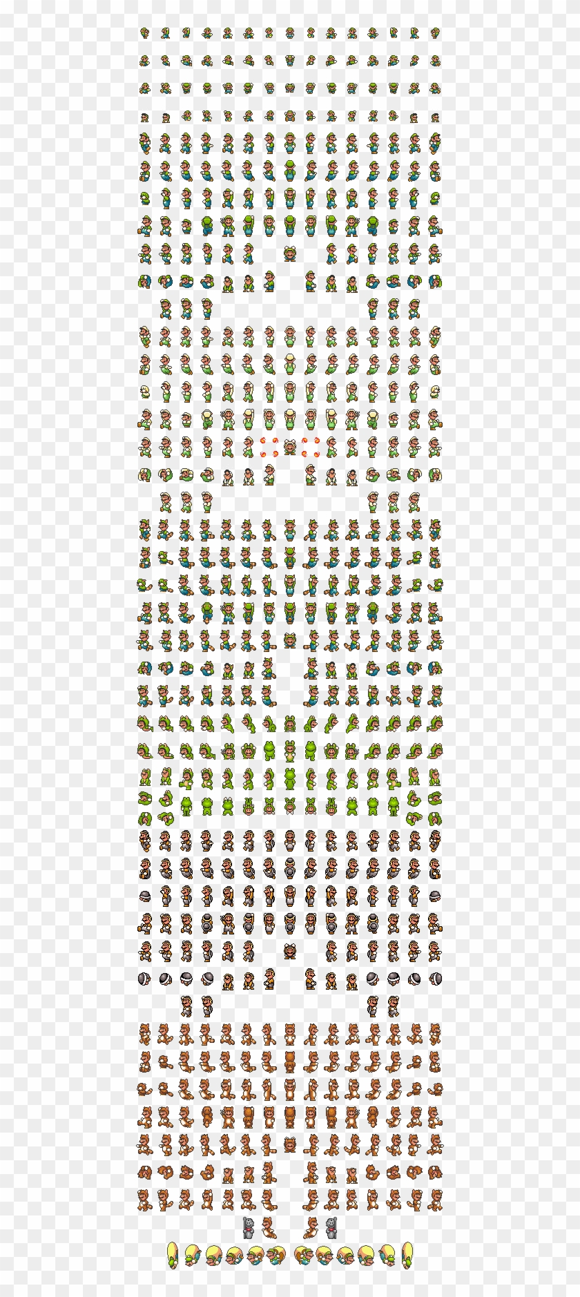 Mario & Luigi Bonus Game - Regular Script Clipart