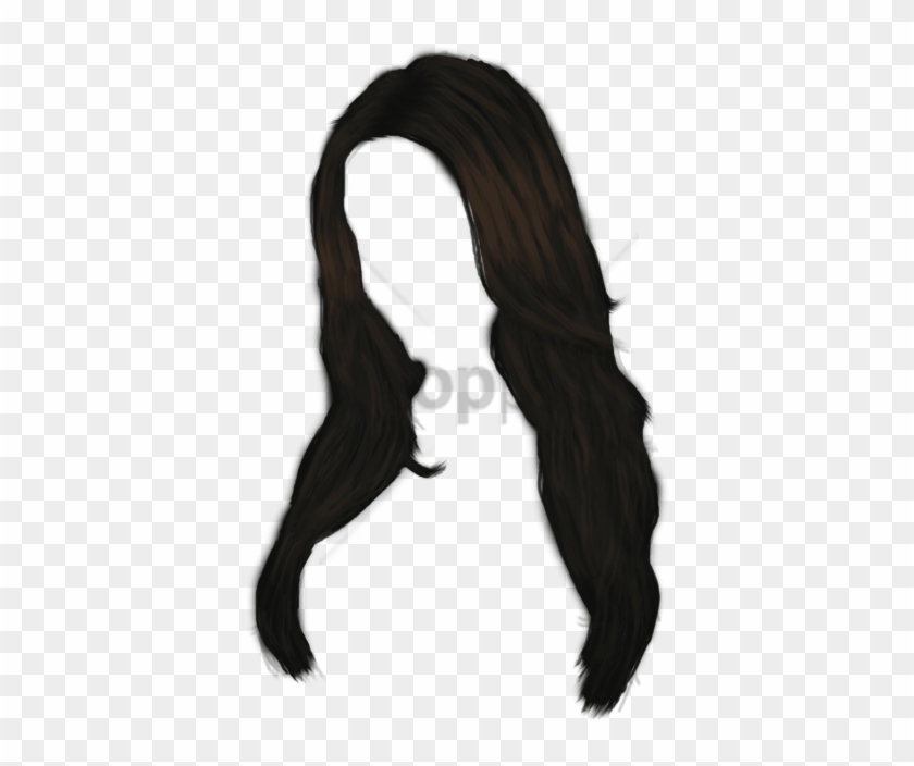 Free Png Download Long Black Women Hair Png Images - Long Hair Png Clipart #1666371