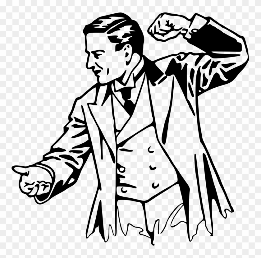 Anger Drawing Woman Violence - Angry Man Clip Art - Png Download