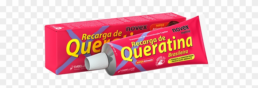 Novex Keratin Recharge 80g Cod - Writing Clipart #1666735