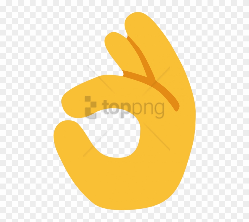 Free Png Ok Hand Emoji Png Image With Transparent Background Ok