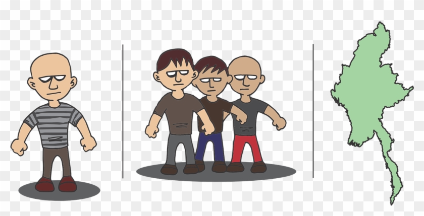 Man Men Bad - Man Clipart