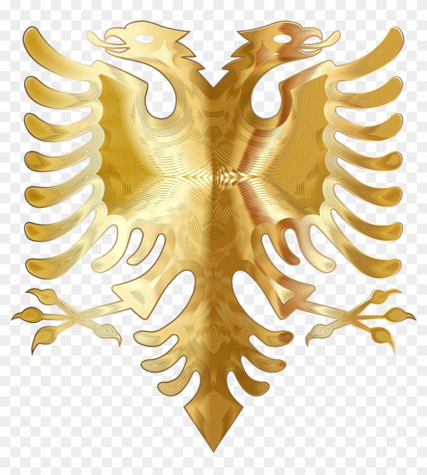 This Free Icons Png Design Of Golden Double Headed Clipart