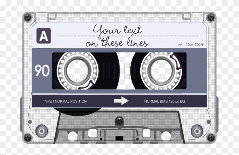 Cassette Tape Png - Tape Cassette Deck Png Clipart #1667043