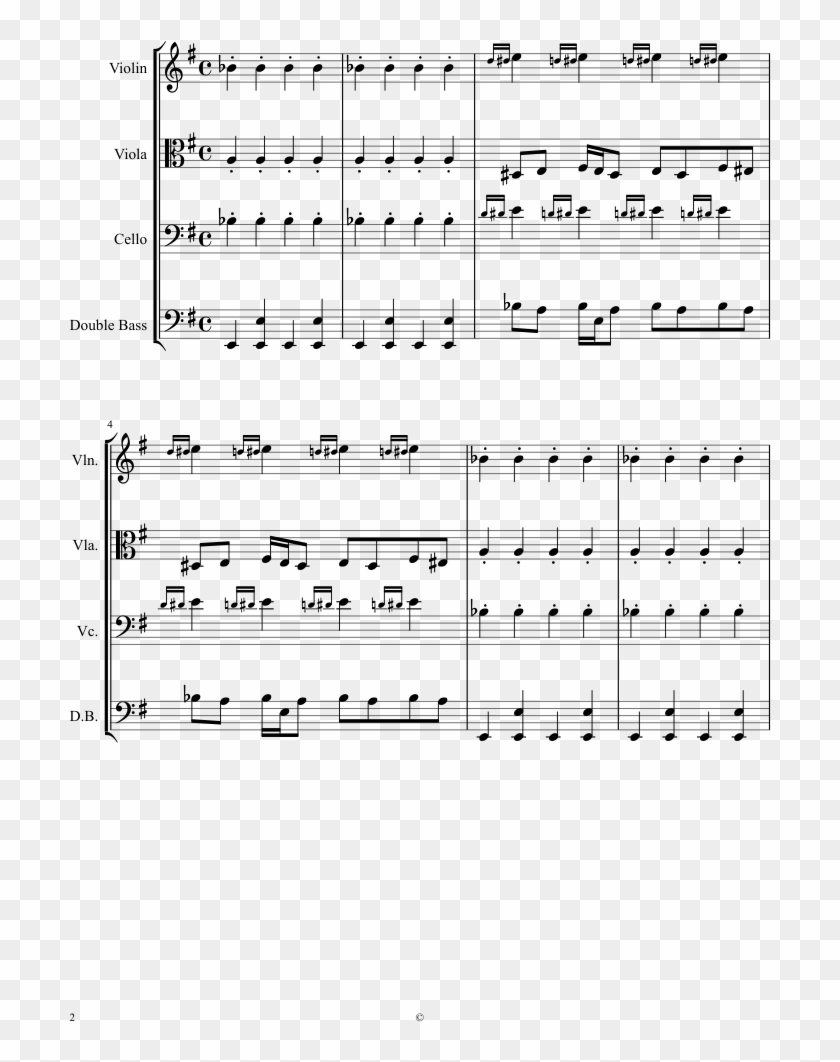 One-winged Angel Sheet Music Composed By Nobuo Uematsu - Sheet Music Clipart