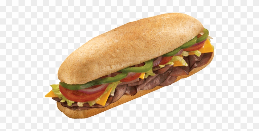 Roast Beef Sub - Fast Food Clipart #1667373