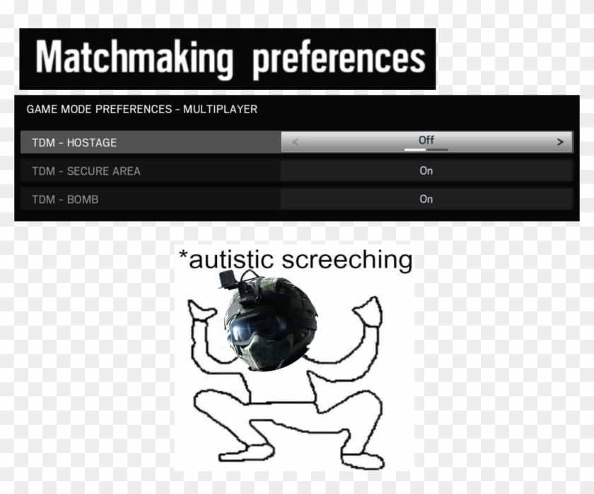 Shittyrainbow6 - Rainbow Six Siege Meme Autistic Clipart #1667510