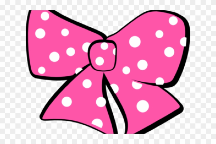 Minnie Mouse Clipart Bow - Minnie Mouse Ribbon Pink - Png Download
