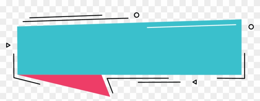 Blue Banner Pink Down Abstract Around Abstract Banner