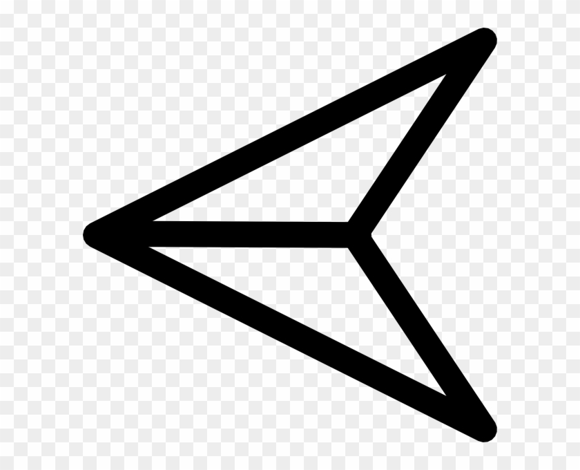 Left With Split Clip Art - Chevron Left - Png Download #1668544