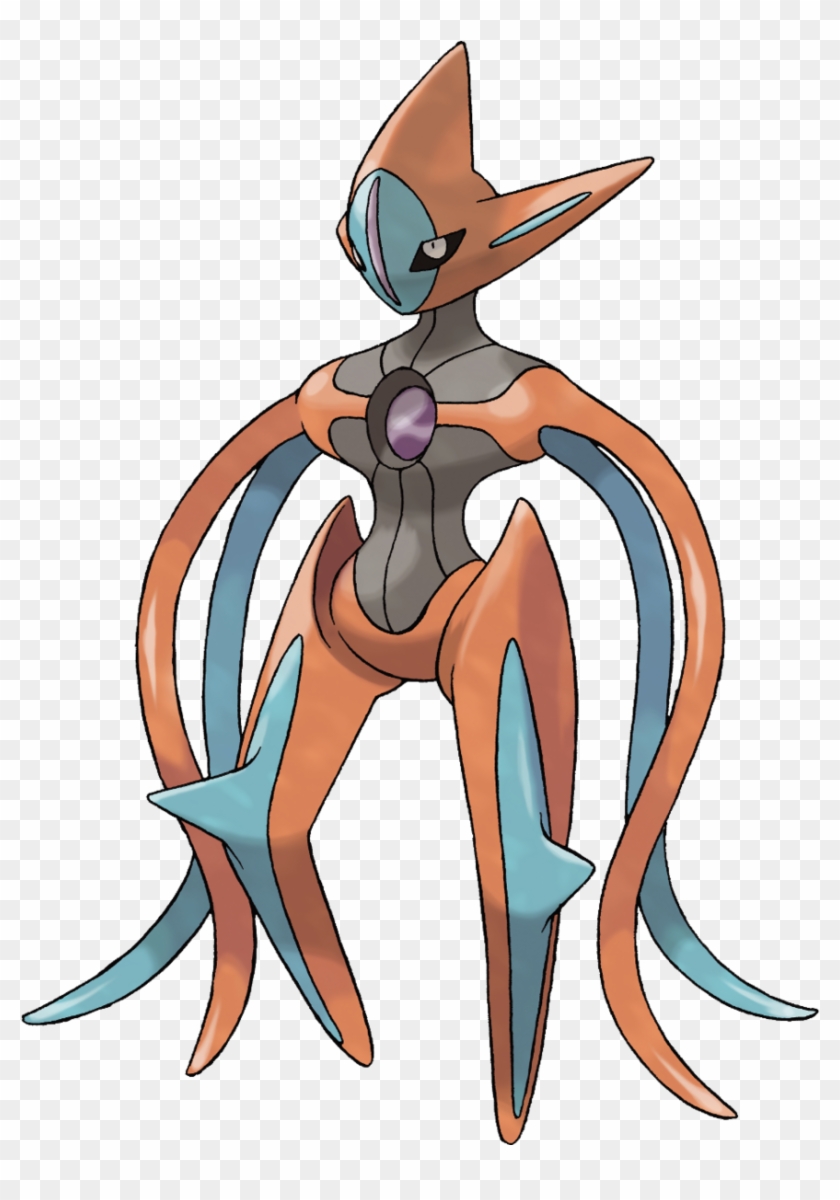 What Are Ex-raids - Pokemon Deoxys Attack Form Clipart