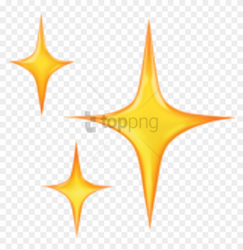 Free Png Transparent Background Star Emoji Png Image - Emoji Iphone Star Clipart