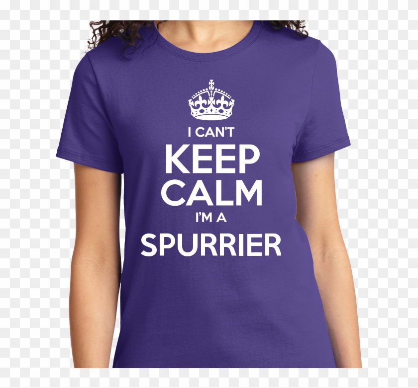 Why Can't You Keep Calm - Purple Christmas T Shirts Clipart #1668850