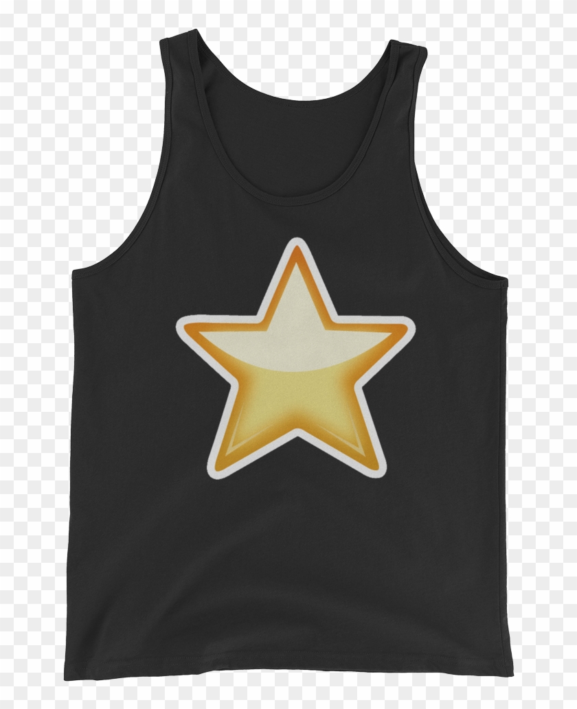 Men's Emoji Tank Top - Acadian Flag Round Clipart