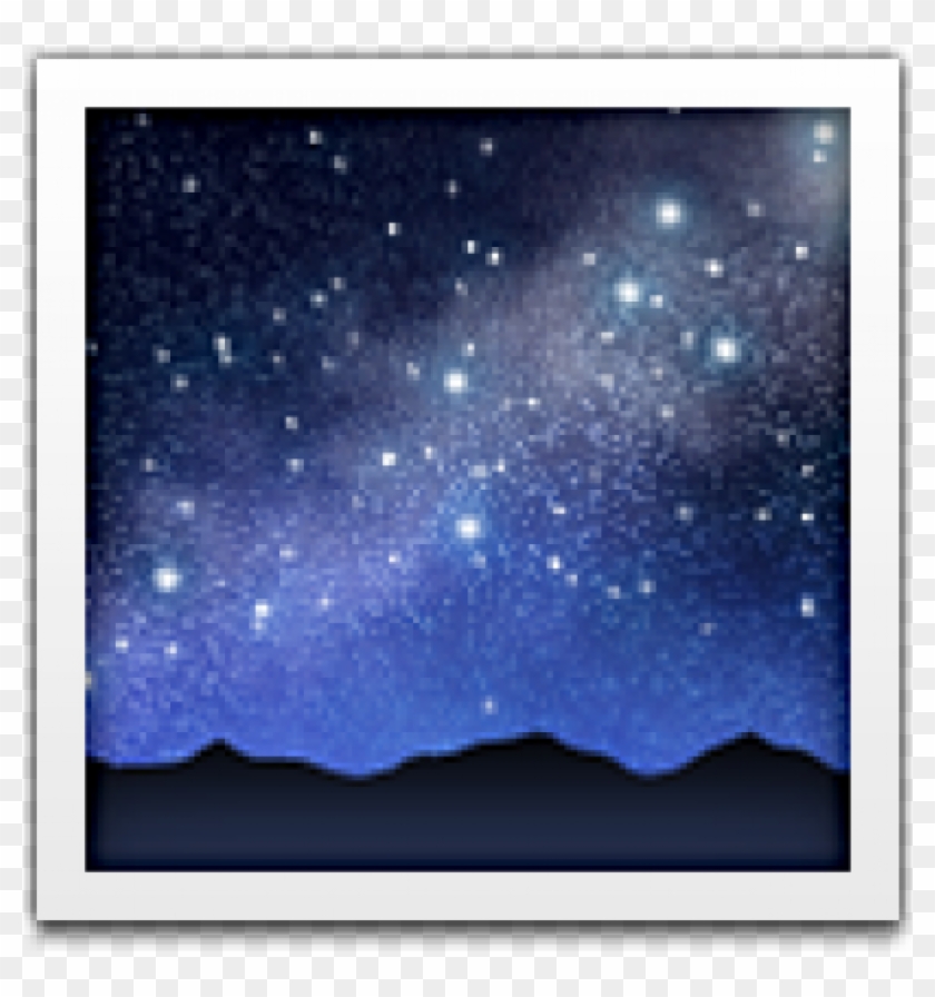 El Verdadero Significado De Algunos De Los Emojis Más - Starry Sky Emoji Clipart
