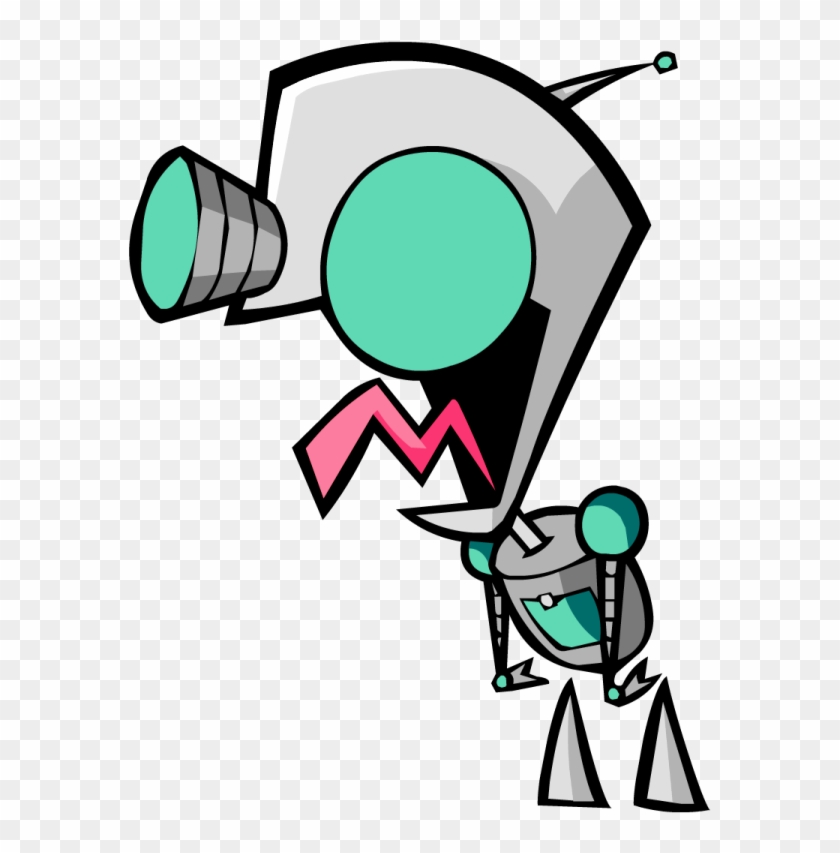Gir Open Mouth-plu232 - Invader Zim Gir Vector Clipart