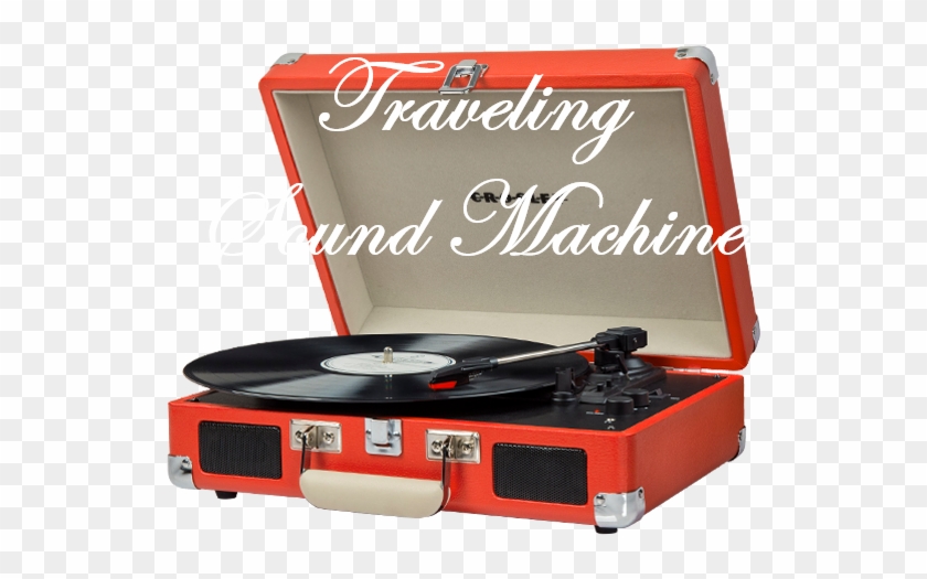 Traveling Sound Machine - Transparent Record Player Png Clipart #1669667