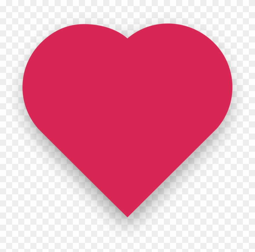 Heart Emoji Symbol Emoticon Red - Twitter Like Icon Png Clipart