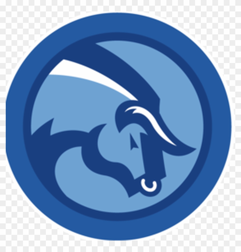 Buffalo Bulls Moving Ahead - Emblem Clipart