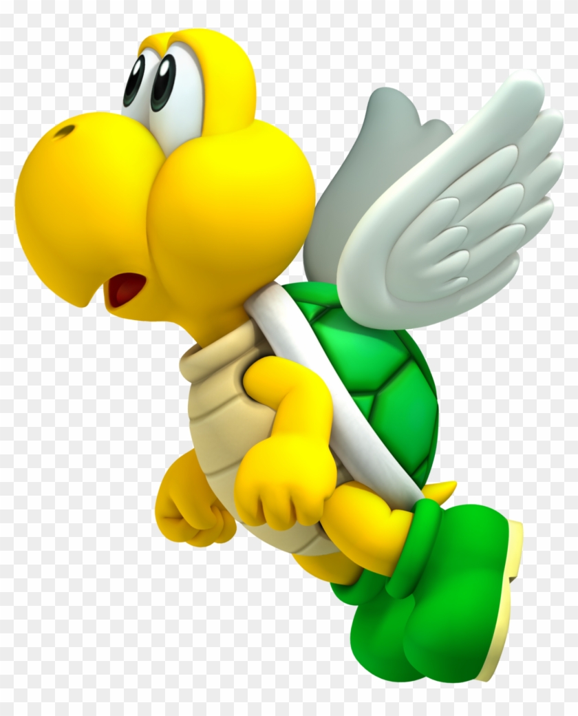 [113] - Koopa Paratroopa Clipart #1670483